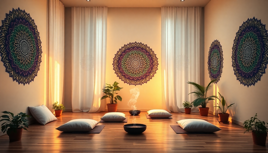 Elevate Your Space: Infusing Spiritual Serenity with Mandala Designs